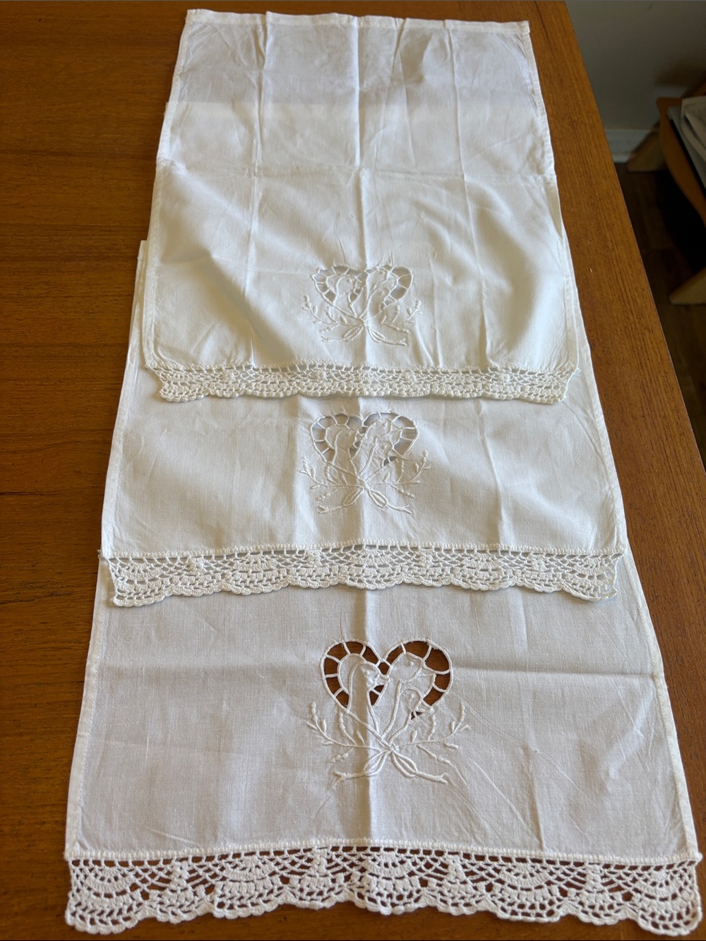 Vintage cloth napkins(3)
